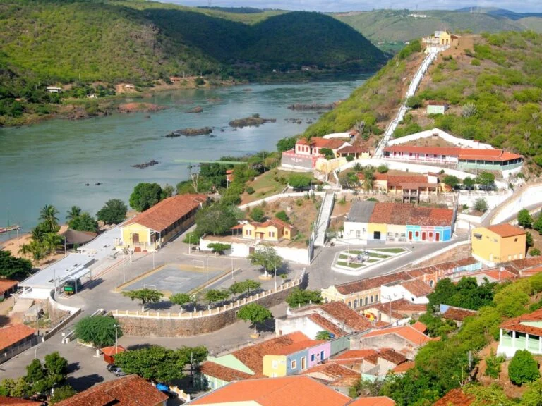 Rio São Francisco, na região do Xingó