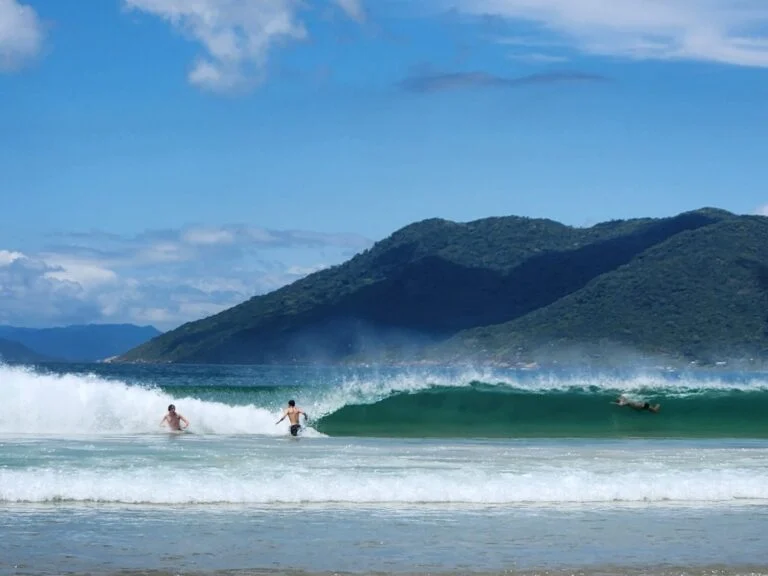 Surfe nas praias do sul