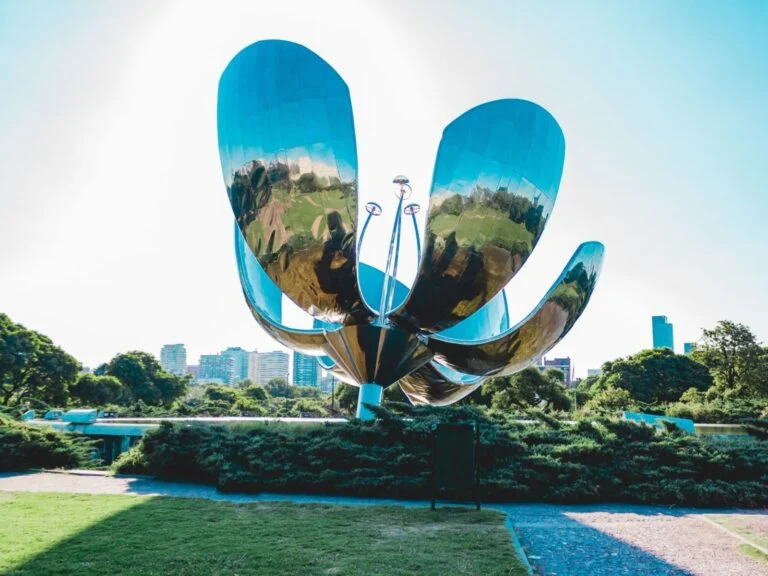 Floralis Genérica, na Recoleta