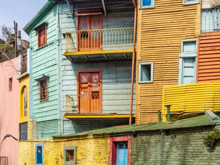 As casas de La Boca