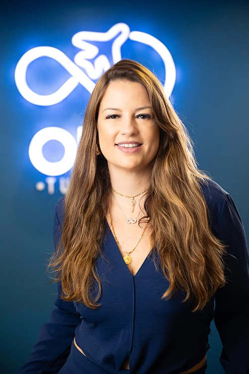 Duda Cordeiro, consultora de viagens da Oito Turismo