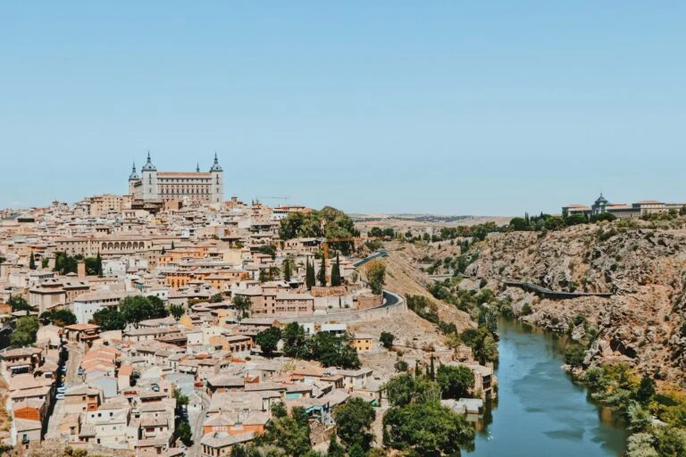 Toledo e o rio Tejo