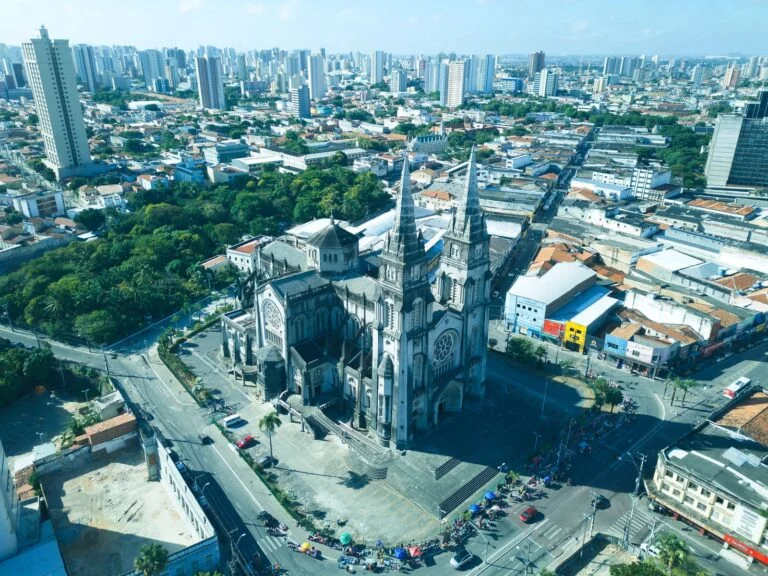 A Catedral Metropolitana, no centro