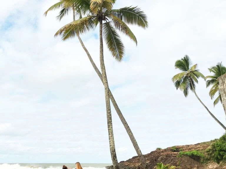 Coqueiral e praia em Itacaré