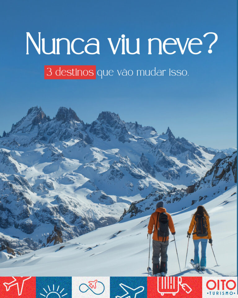 Ver neve pela primeira vez é uma daquelas experiências que a gente nunca esquece. Aquele frio diferente, o sil