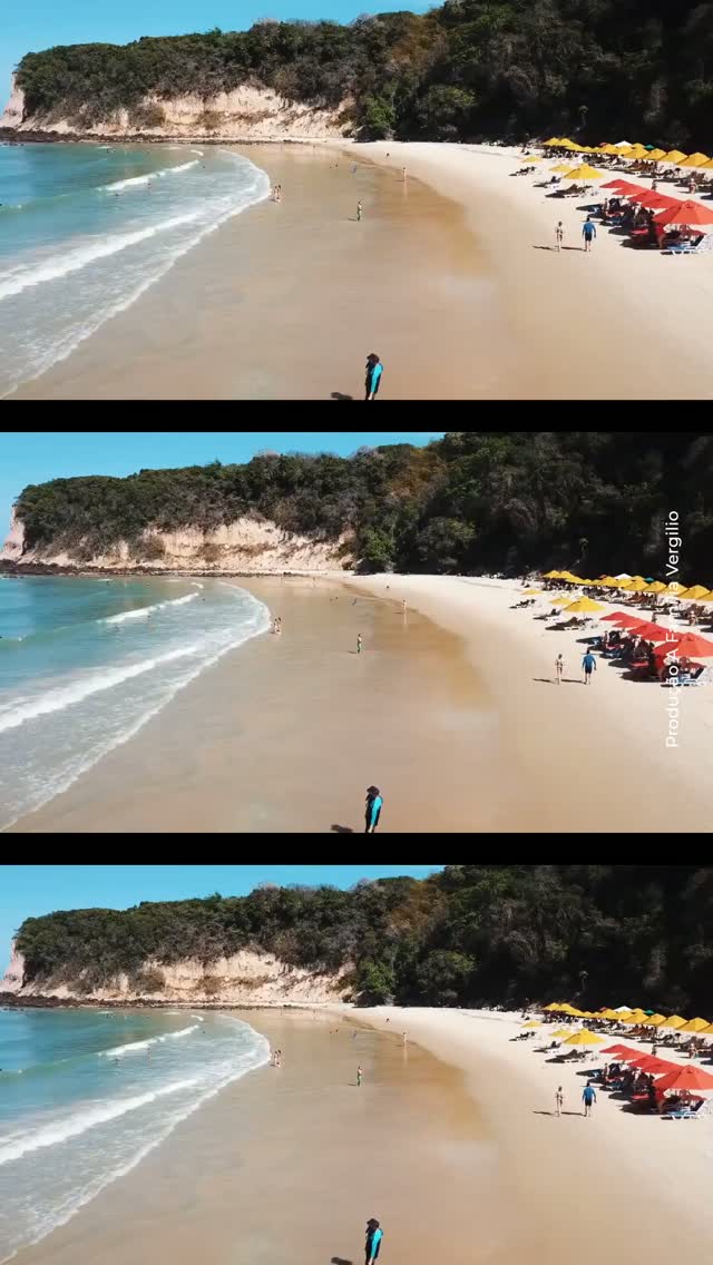 Tem lugar no Brasil que a gente não precisa de legenda pra explicar: só de passagem comprada. 🌊🧡 Pipa é assim.