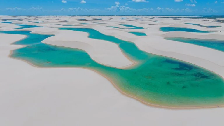 Parque Nacional dos Lençóis Maranhenses do alto
