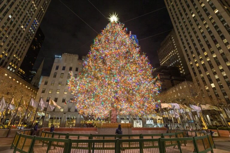A árvore de Natal do Rockefeller Center