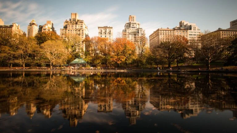 O Central Park no outono