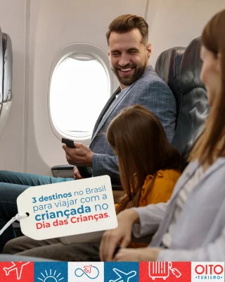 Publicação do Instagram da Oito Turismo