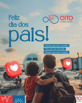Publicação do Instagram da Oito Turismo