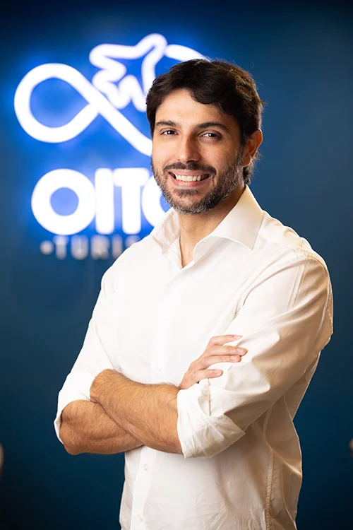 Sérgio Toledo, consultora de viagens da Oito Turismo